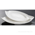 eco-friendly vagetable large lead free LFGB oval plate
